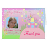 Invitation 022C de fête d'anniversaire de princess Carte De Vœux