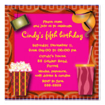 Invitation 038 d'anniversaire de enfant : Maïs écl invitations
