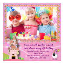 Invitation 053 d'anniversaire de enfant : Mon chât invitations