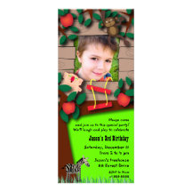 Invitation 055 de l'anniversaire de l'enfant : Cab