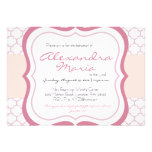 Invitation à la mode de baptême de dévouement de b