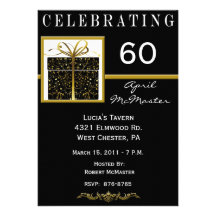 Invitation actuelle de fête d'anniversaire de Spec