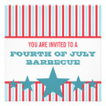 Invitation audacieux de bannière étoilée