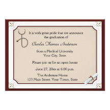 Invitation bronzage d'obtention du diplôme de stét