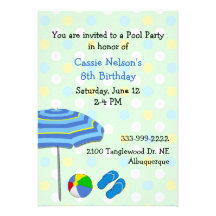 Invitation colorée d'anniversaire de réception au 