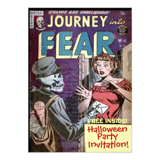 Invitation comique de Halloween
