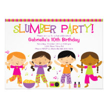 Invitation d'anniversaire d'amusement de soirée py
