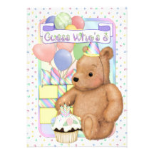 Invitation d'anniversaire de petit gâteau de nouno