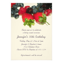 Invitation d'anniversaire de plaisir de baie