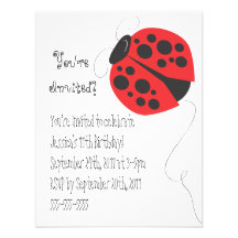 Invitation d'anniversaire d'illustration de coccin