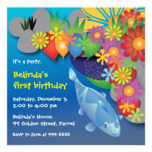 Invitation d'anniversaire : Étang à poissons 016
