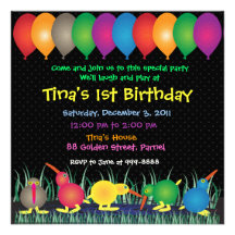 Invitation d'anniversaire : Kiwi 010