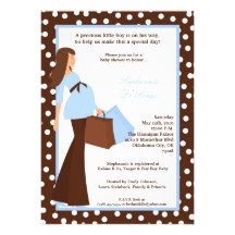 invitation de achat de baby shower de maman modern