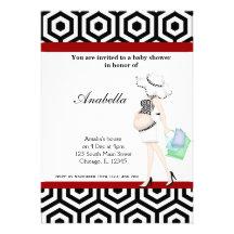 Invitation de baby shower
