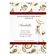 Invitation de baby shower