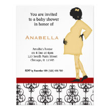 Invitation de baby shower