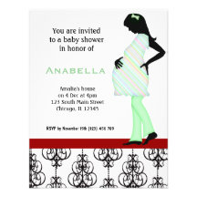 Invitation de baby shower