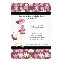 Invitation de baby shower