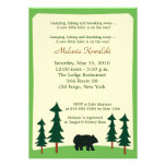 Invitation de baby shower de la loge 5x7 d'Adirond
