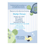 Invitation de baby shower de la TORTUE 5x7 de RÉCI