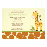 Invitation de baby shower de l'aventure 5x7 de gir