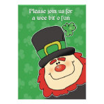 Invitation de baby shower de lutin du jour de St P
