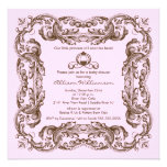 Invitation de baby shower de princesse Vintage Fra