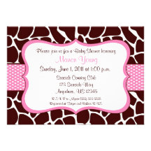Invitation de baby shower de rose d'impression de 
