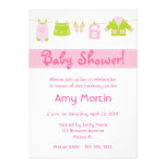 Invitation de baby shower - fille