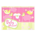 Invitation de baby shower - fille