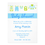 Invitation de baby shower - garçon
