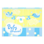 Invitation de baby shower - garçon