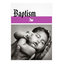 Invitation de baptême