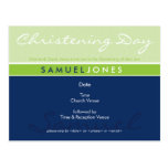 INVITATION DE BAPTÊME : : 4 simplement super Cartes Postales