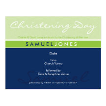 INVITATION DE BAPTÊME : : 4 simplement super Cartes Postales