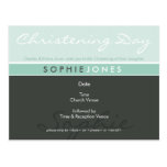 INVITATION DE BAPTÊME : : 5 simplement super Carte Postale