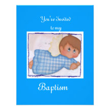 Invitation de baptême/Cristening