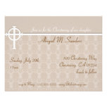 Invitation de baptême de bébé