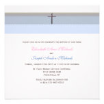 Invitation de baptême de collection de bénédiction