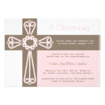Invitation de baptême de fille