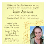 Invitation de bat mitzvah