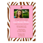 Invitation de bat mitzvah