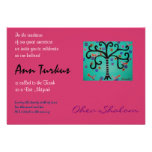 Invitation de bat mitzvah de barre