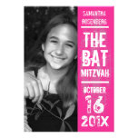 Invitation de bat mitzvah de groupe de rock dans l