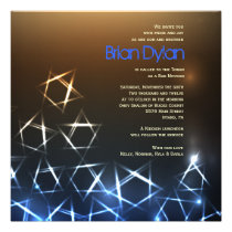 Invitation de bat mitzvah de guide d'ÉTOILE et OPT invitations