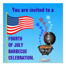 Invitation de BBQ