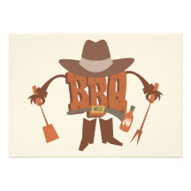 Invitation de BBQ