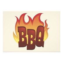Invitation de BBQ