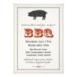 Invitation de BBQ