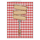 Invitation de BBQ de pique-nique Carte De Vœux